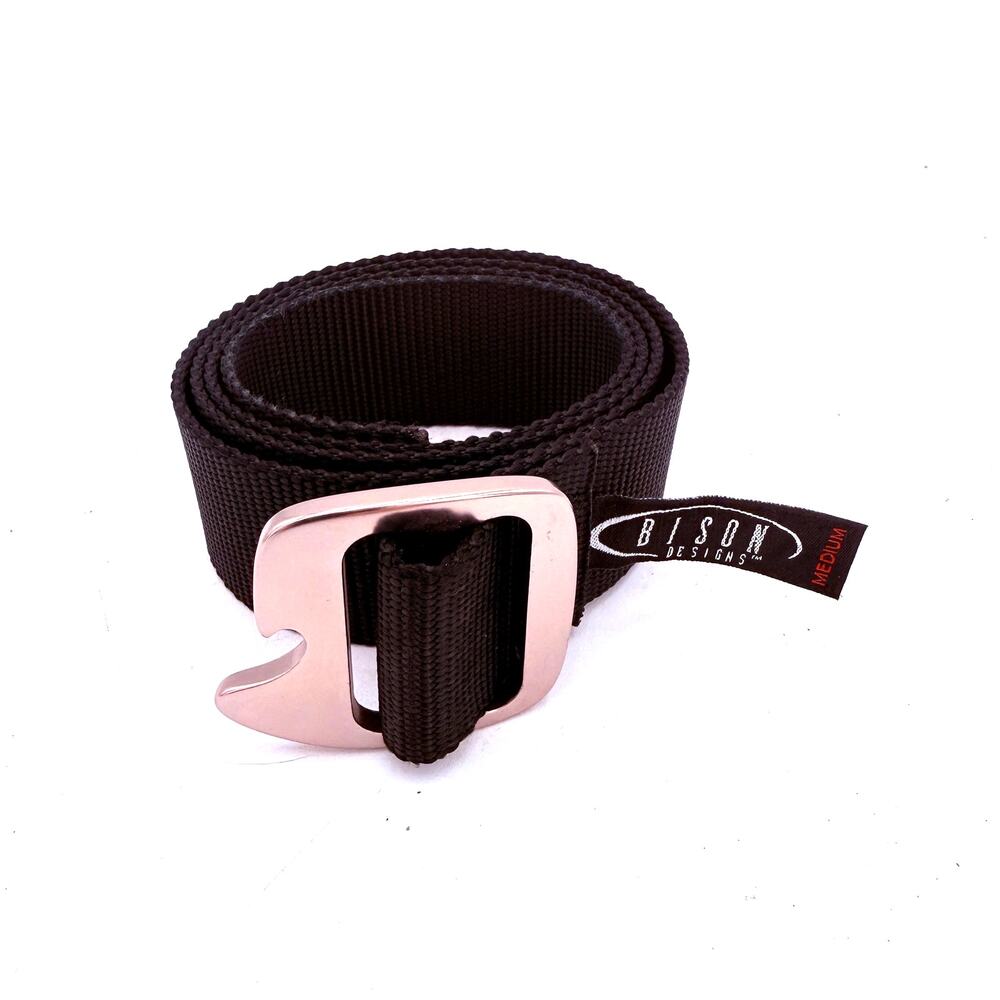 Bison Design Men's Black Belt NWOT Size Medium